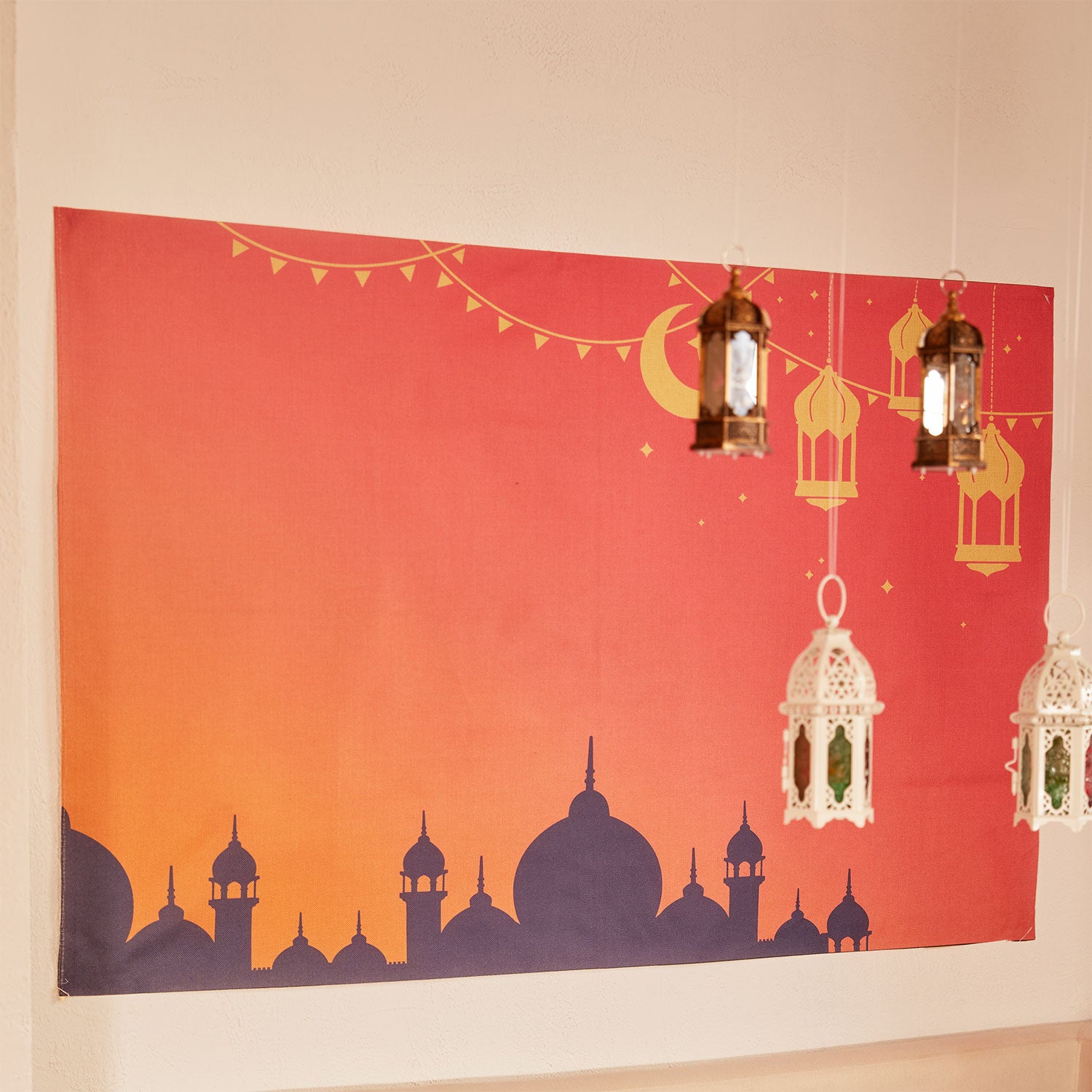 Eid Mubarak Backdrops and Curtains Eid Party