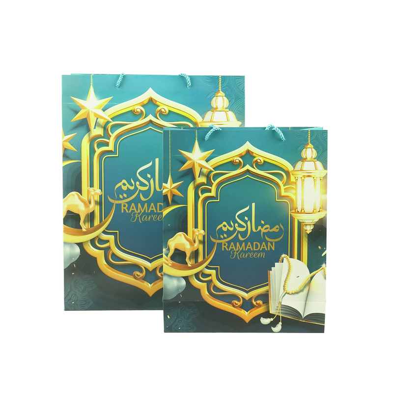 Pack Of 4 Multicoloured  Ramadan Kareem Gift Bags