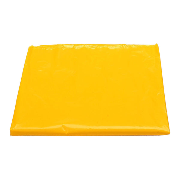 Plain Yellow Eid Party Plastic Table Cover