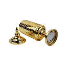 MEDIUM Gold Crescent Star Light Metal LED Lantern Stand (20611)