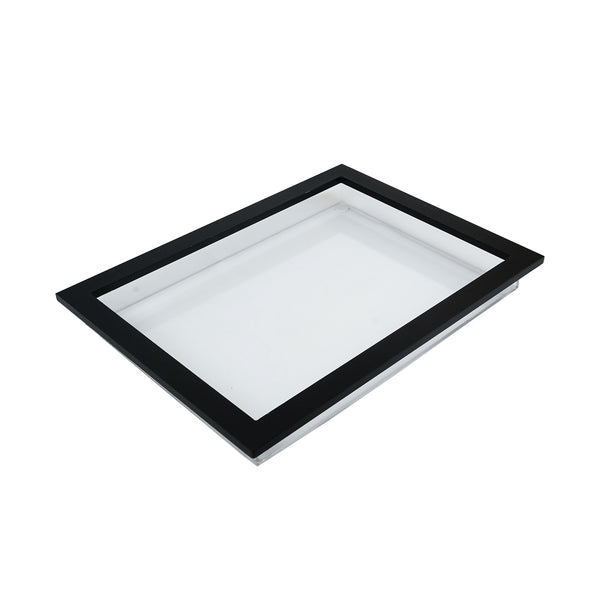 Clear Acrylic Tray with Black Frame (2312-3)