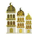 Giant Minaret White LED Light Geometric Stand