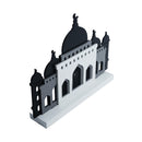 Grey/Black/white  Wooden Mosque Table Centre Decoration (2113-6)