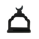 Black & Gold Elegant Crescent Moon Display Stand (2408244-1)