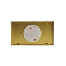 Gold Geometric Mosaic Stencil LED Lantern with Crescent Moon Arch (24704-2)