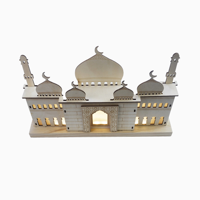 3D LED Mosque Stand Natural (2227-8)