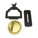 Black & Gold Elegant Crescent Moon Display Stand (2408244-1)