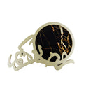 Gold Round Tray  رمضان كريم - Ramadan Kareem (757-18)