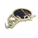 Gold Round Tray  رمضان كريم - Ramadan Kareem (757-18)