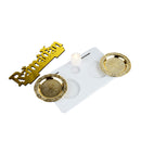 Ramadan Candle with 2 Mini Gold Plates & Tealight (757-54)