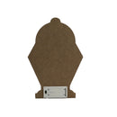 White MEDIUM Solid Wood Lantern Light Stand (757-89)