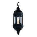 Set of 3 Black Hanging Mini LED Lanterns (792-2)