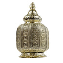 XXL Gold Round Minaret Style Lantern (JK23009)