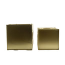 Large Gold Lantern With Black Dome Lantern Set (24735-5)