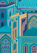 Masjids Inspired Charity Eid Cards