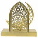 Arabic Crescent Moon With Masjid Arch Decorative LED Light (24652-5)