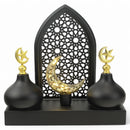 Black LED Minarate Lantern & Arch Light (24621-2)