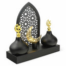 Black LED Minarate Lantern & Arch Light (24621-2)