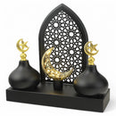 Black LED Minarate Lantern & Arch Light (24621-2)