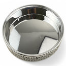 Set of 3 Silver Moroccan-Style Bowls with Crescent Topper and Tassels (24611-7)