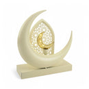 Ivory Crescent Moon LED with Arch Design Light (24653-2)