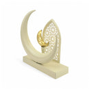 Ivory Crescent Moon LED with Arch Design Light (24653-2)