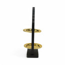 Small Two-Tier Black Crescent Moon Stand (2408234)
