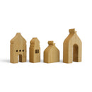 Set of 4 SMALL Wooden Table Centrepieces Mosque Silhouette Decor