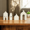 Set of 4 SMALL Wooden Table Centrepieces Mosque Silhouette Decor