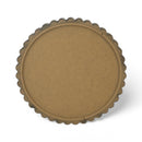 Set of 3 Gold Mandala Design Round Tray Set with Beaded Edges (GS2414)