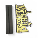 Black & Gold "Eid Mubarak" Tabletop Decor with Mosque and Star Design