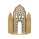 Giant Gold 3-Panel Mosque Decorative Prop - Available in 3 Sizes