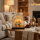 Crescent Moon Cutout Minaret Shape رمضان كريم With Colourful Mosques Table Centre Decoration  For Eid & Ramadan