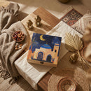 Blue Sky Mosque Wooden Box For Ramadan & Eid