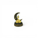 Black Crescent Moon Decorative Bakhoor Holder