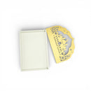 White & Gold Ramadan Kareem With Mosque Silhouette Serving Tray For Ramadan & Eid