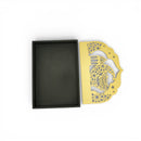 Black & Gold Ramadan Kareem With Lantern/Moon Serving Tray For Ramadan & Eid