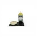 Minaret Wooden Stand  With Bowl