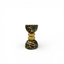 Allover Arabic Calligraphy Gold Design - Black Bakhoor Burner