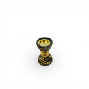 Allover Arabic Calligraphy Gold Design - Black Bakhoor Burner