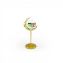 Crescent Moon With Pastel Mosques Table Centrepiece For Ramadan & Eid