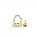 White Minaret Decorative Bakhoor Holder