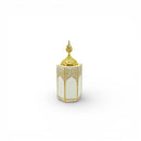 Hexagon White Decorative Bakhoor Holder