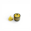 Round Arabic Calligraphy - Black Bakhoor Burner