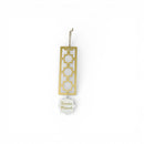 Ornate Star Wooden Hanging Decoration with Ramadan Kareem Star