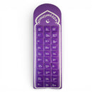 'A Good Deed A Day' Purple Pocket Felt Ramadan Advent Calendar With Wooden Rod