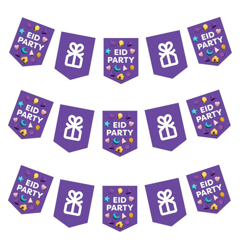 Eid Party Collection Bunting 10 Metres