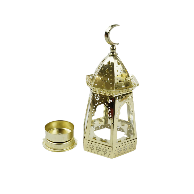 3 x Mini Triangle Minaret Tealight Lantern- Choose Colour (2693D)