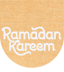 Ramadan Kareem Hessian Bunting - 2 meters