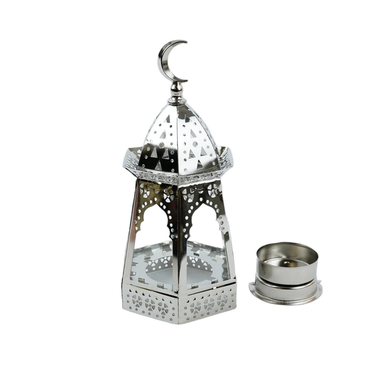 3 x Mini Triangle Minaret Tealight Lantern- Choose Colour (2693D)